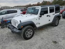 Jeep salvage cars for sale: 2016 Jeep Wrangler Unlimited Sport