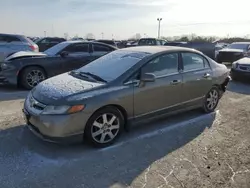 Vehiculos salvage en venta de Copart Indianapolis, IN: 2008 Honda Civic LX