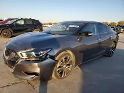 2017 Nissan Maxima 3.5S en venta en Grand Prairie, TX