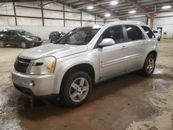 Salvage cars for sale at Lansing, MI auction: 2008 Chevrolet Equinox LT