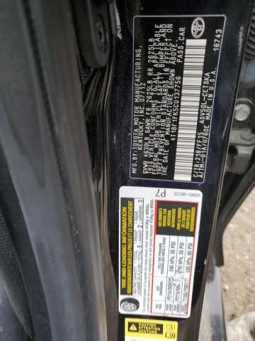 2012 Toyota Camry Base