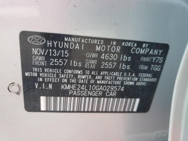 2016 Hyundai Sonata Hybrid