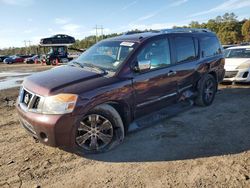 Salvage cars for sale at Greenwell Springs, LA auction: 2015 Nissan Armada SV