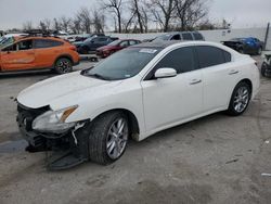 Salvage cars for sale at Bridgeton, MO auction: 2011 Nissan Maxima S