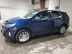 Salvage cars for sale at Leroy, NY auction: 2022 Chevrolet Equinox LT