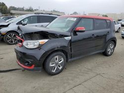 Salvage cars for sale from Copart Cleveland: 2017 KIA Soul EV