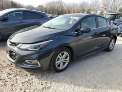 Salvage cars for sale at North Billerica, MA auction: 2017 Chevrolet Cruze LT