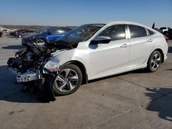 Salvage cars for sale at Grand Prairie, TX auction: 2021 Honda Civic LX