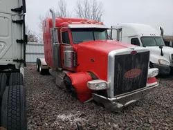 Salvage trucks for sale at Avon, MN auction: 2016 Peterbilt 389