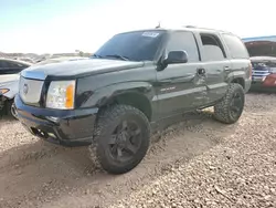 Salvage cars for sale at Phoenix, AZ auction: 2002 Cadillac Escalade Luxury