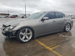 2008 Infiniti G35 en venta en Grand Prairie, TX