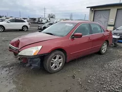 Salvage cars for sale at Eugene, OR auction: 2007 Honda Accord SE