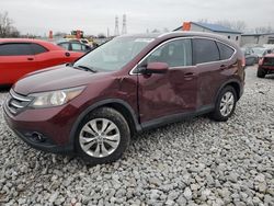 Salvage cars for sale at Barberton, OH auction: 2013 Honda CR-V EXL