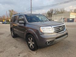 Salvage cars for sale at Houston, TX auction: 2015 Honda Pilot Touring