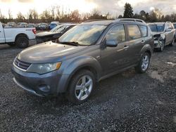 Mitsubishi salvage cars for sale: 2007 Mitsubishi Outlander XLS