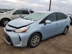 Salvage cars for sale at Woodhaven, MI auction: 2015 Toyota Prius V