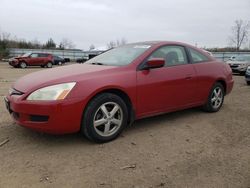 Honda salvage cars for sale: 2004 Honda Accord EX