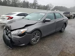 Salvage cars for sale at Greenwell Springs, LA auction: 2017 Toyota Camry LE