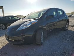 Salvage cars for sale at West Palm Beach, FL auction: 2017 Nissan Leaf S