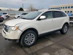 Salvage cars for sale from Copart Littleton, CO: 2008 Ford Edge Limited