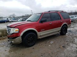 Ford salvage cars for sale: 2007 Ford Expedition Eddie Bauer