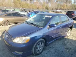 Toyota Corolla ce Vehiculos salvage en venta: 2003 Toyota Corolla CE