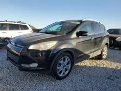 Salvage cars for sale at Taylor, TX auction: 2014 Ford Escape Titanium