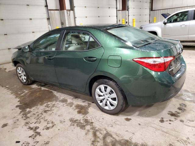 2016 Toyota Corolla L