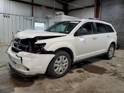 Vehiculos salvage en venta de Copart Chatham, VA: 2018 Dodge Journey SE