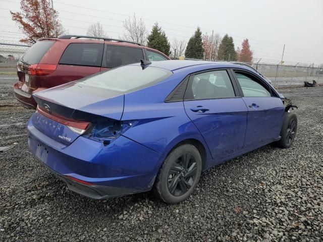 2023 Hyundai Elantra Blue