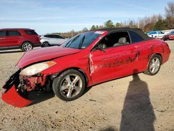 Salvage cars for sale at Memphis, TN auction: 2005 Toyota Camry Solara SE