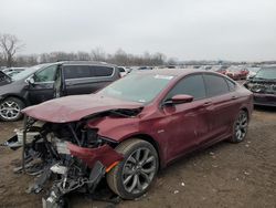 Chrysler 200 Vehiculos salvage en venta: 2015 Chrysler 200 S