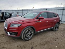 Lincoln Vehiculos salvage en venta: 2019 Lincoln Nautilus Reserve