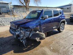 2019 Jeep Renegade Limited en venta en Albuquerque, NM