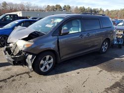 Toyota Sienna le salvage cars for sale: 2013 Toyota Sienna LE