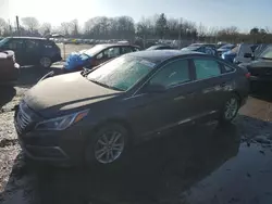 Salvage cars for sale from Copart Chalfont, PA: 2015 Hyundai Sonata SE