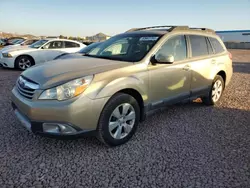 Subaru salvage cars for sale: 2010 Subaru Outback 2.5I Limited