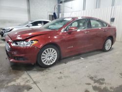 Salvage cars for sale at Ham Lake, MN auction: 2014 Ford Fusion SE Hybrid