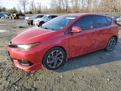 Salvage cars for sale at Waldorf, MD auction: 2018 Toyota Corolla IM