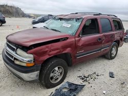 2001 Chevrolet Tahoe C1500 en venta en Taylor, TX