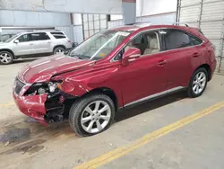 Salvage cars for sale at Mocksville, NC auction: 2012 Lexus RX 350