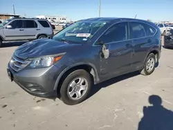 Salvage cars for sale at Grand Prairie, TX auction: 2014 Honda CR-V LX