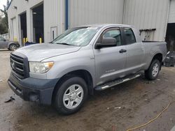 Salvage cars for sale from Copart Savannah, GA: 2010 Toyota Tundra Double Cab SR5