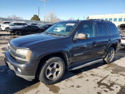 Chevrolet salvage cars for sale: 2004 Chevrolet Trailblazer LS