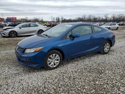 Salvage cars for sale at Columbus, OH auction: 2012 Honda Civic LX