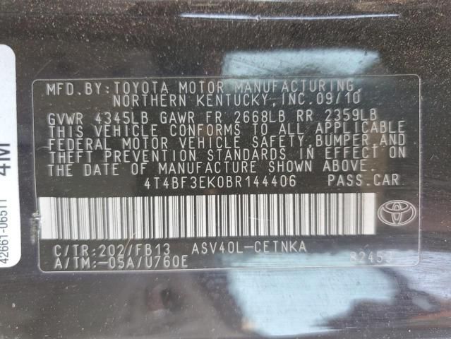 2011 Toyota Camry Base