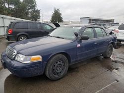 Salvage cars for sale at Moraine, OH auction: 2008 Ford Crown Victoria Police Interceptor