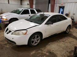 Pontiac salvage cars for sale: 2008 Pontiac G6 Base