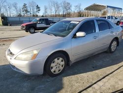 Salvage cars for sale at Spartanburg, SC auction: 2004 Honda Accord LX