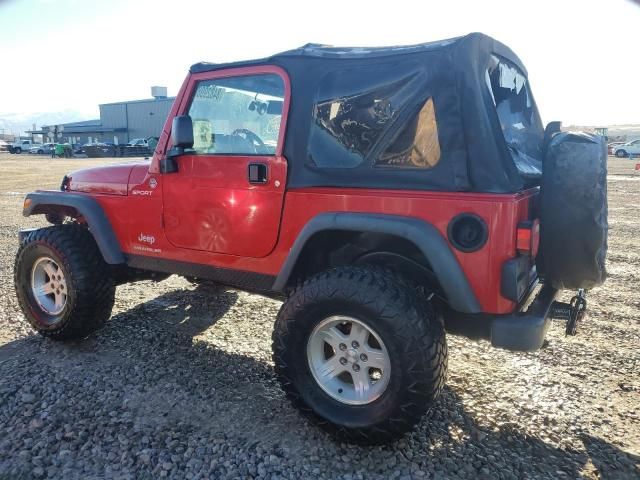 2005 Jeep Wrangler / TJ Sport